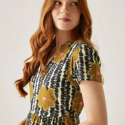 Women Regatta Dresses|Dresses<Orla Kiely Tiered Midi Dress |