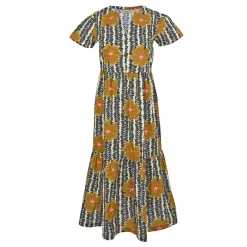 Women Regatta Dresses|Dresses<Orla Kiely Tiered Midi Dress |