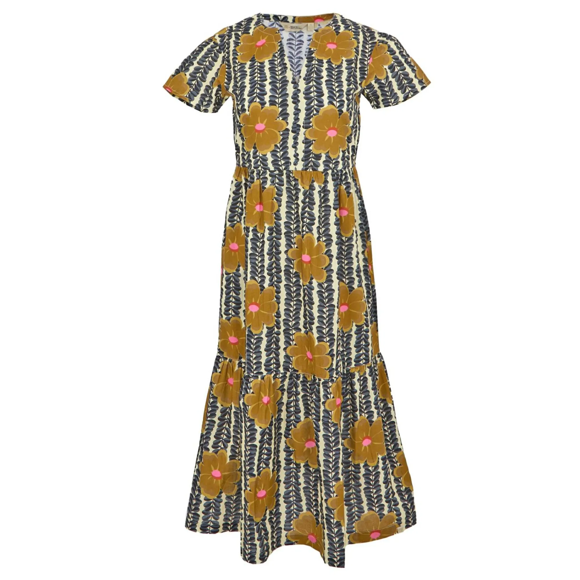 Women Regatta Dresses|Dresses<Orla Kiely Tiered Midi Dress |