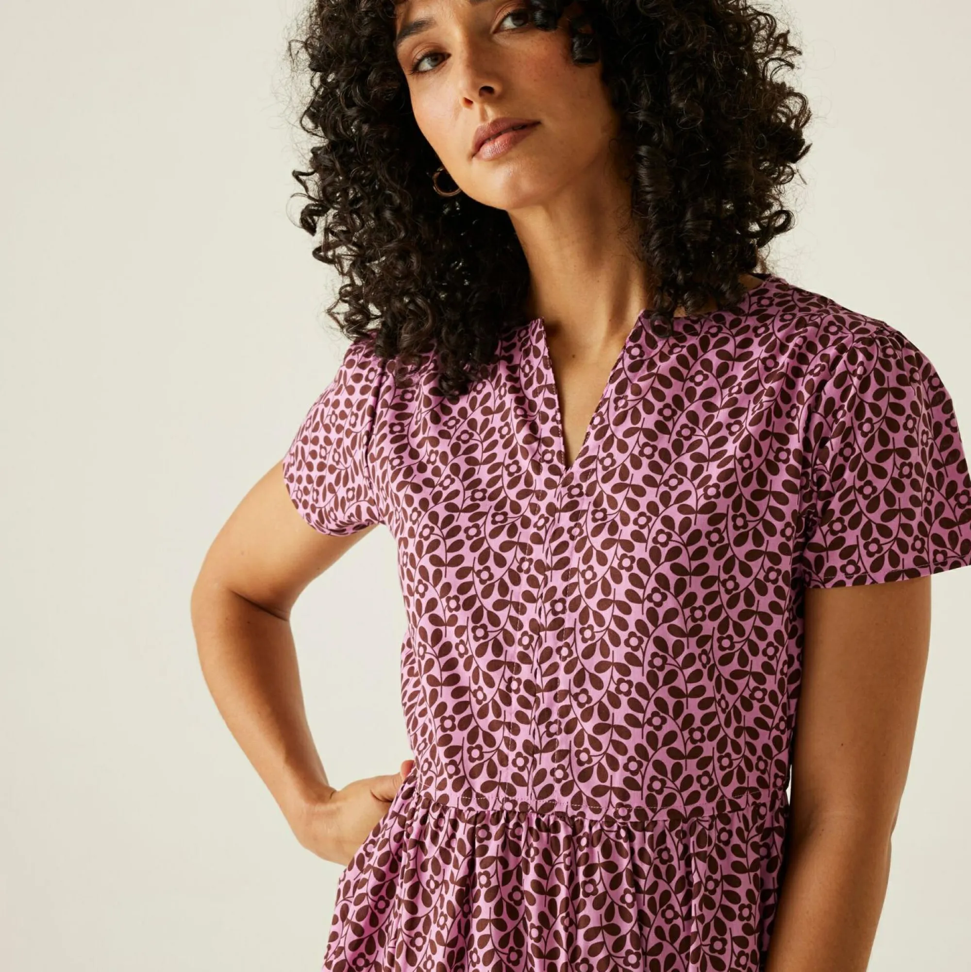 Women Regatta Dresses|Dresses<Orla Kiely Tiered Midi Dress |