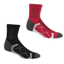 Regatta Socks<Womens 2 Pack Outdoor Active Sock |