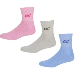 Regatta Socks<Womens 3 Pack Sock In A Box |