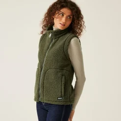 Women Regatta Gilets & Bodywarmers<Women's Calmry Borg Fleece Gilet |