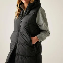 Women Regatta Gilets & Bodywarmers<Women's Ganella Baffled Longline Gilet |