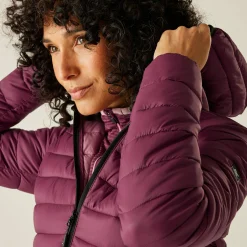 Women Regatta Padded Jackets<Women's Hooded Marizion Baffled Jacket |