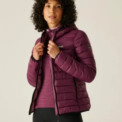 Women Regatta Padded Jackets<Women's Hooded Marizion Baffled Jacket |
