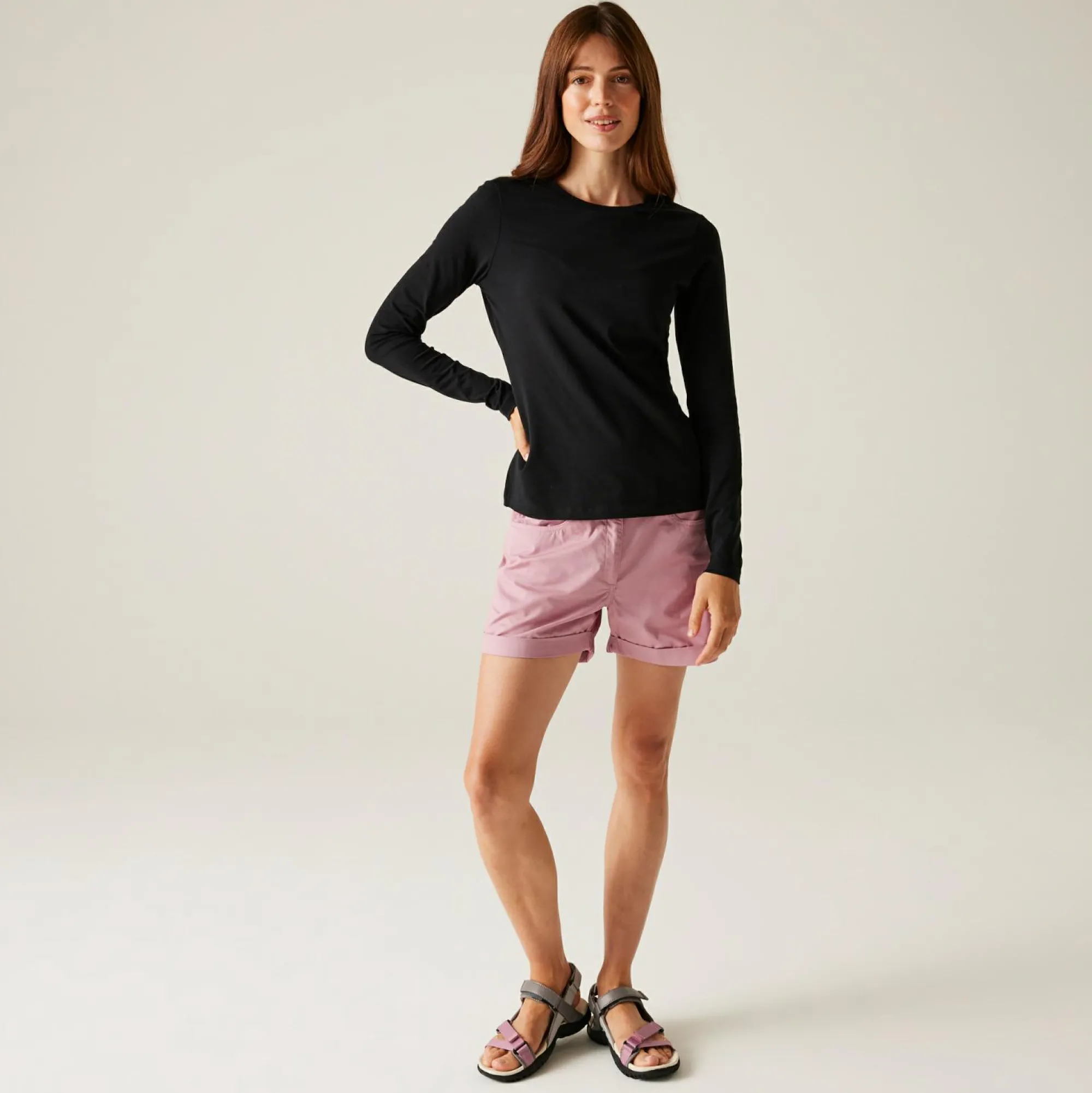 Women Regatta Festival|Shorts<Women's Pemma Casual Chino Shorts |