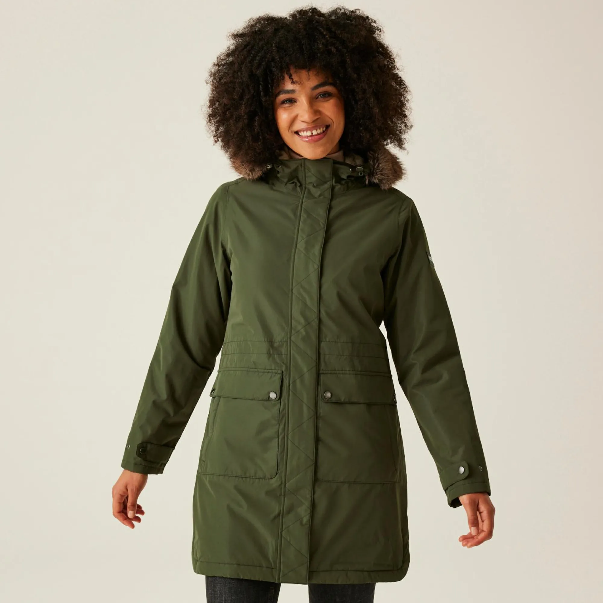 Women Regatta Waterproof Jackets<Women's Sabinka II Fur Trim Parka Jacket |