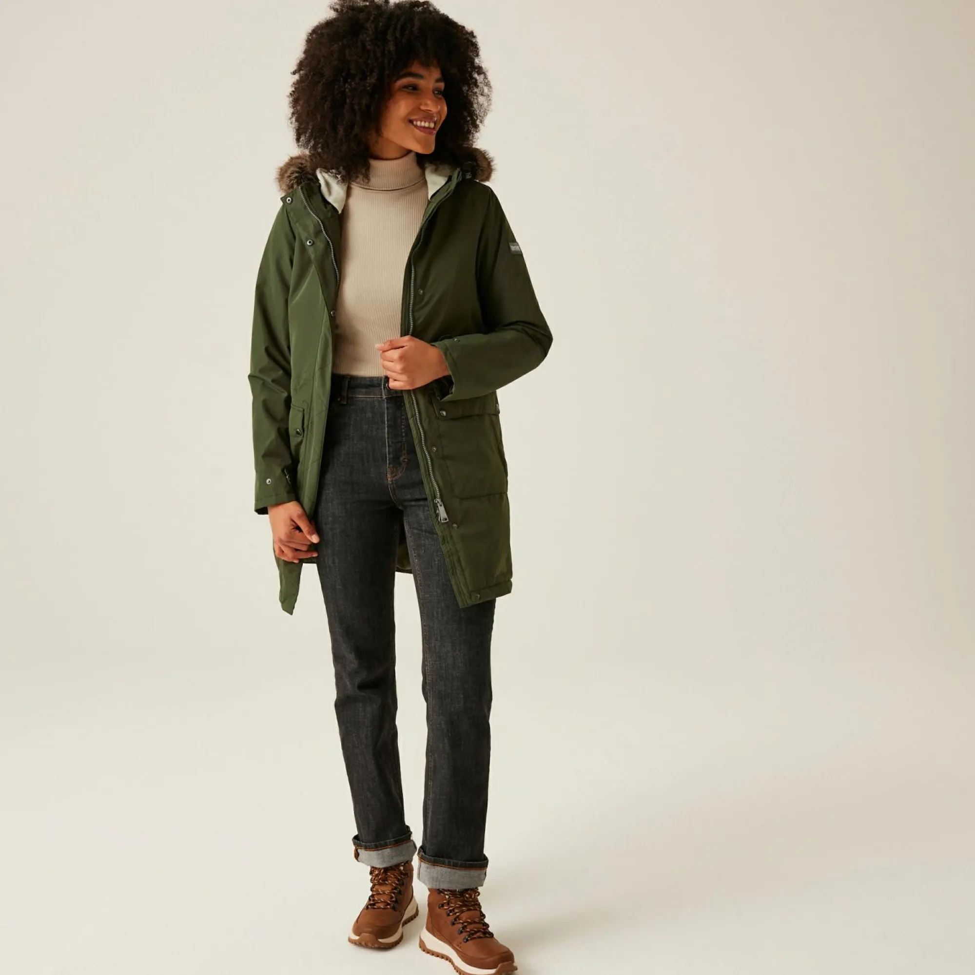 Women Regatta Waterproof Jackets<Women's Sabinka II Fur Trim Parka Jacket |