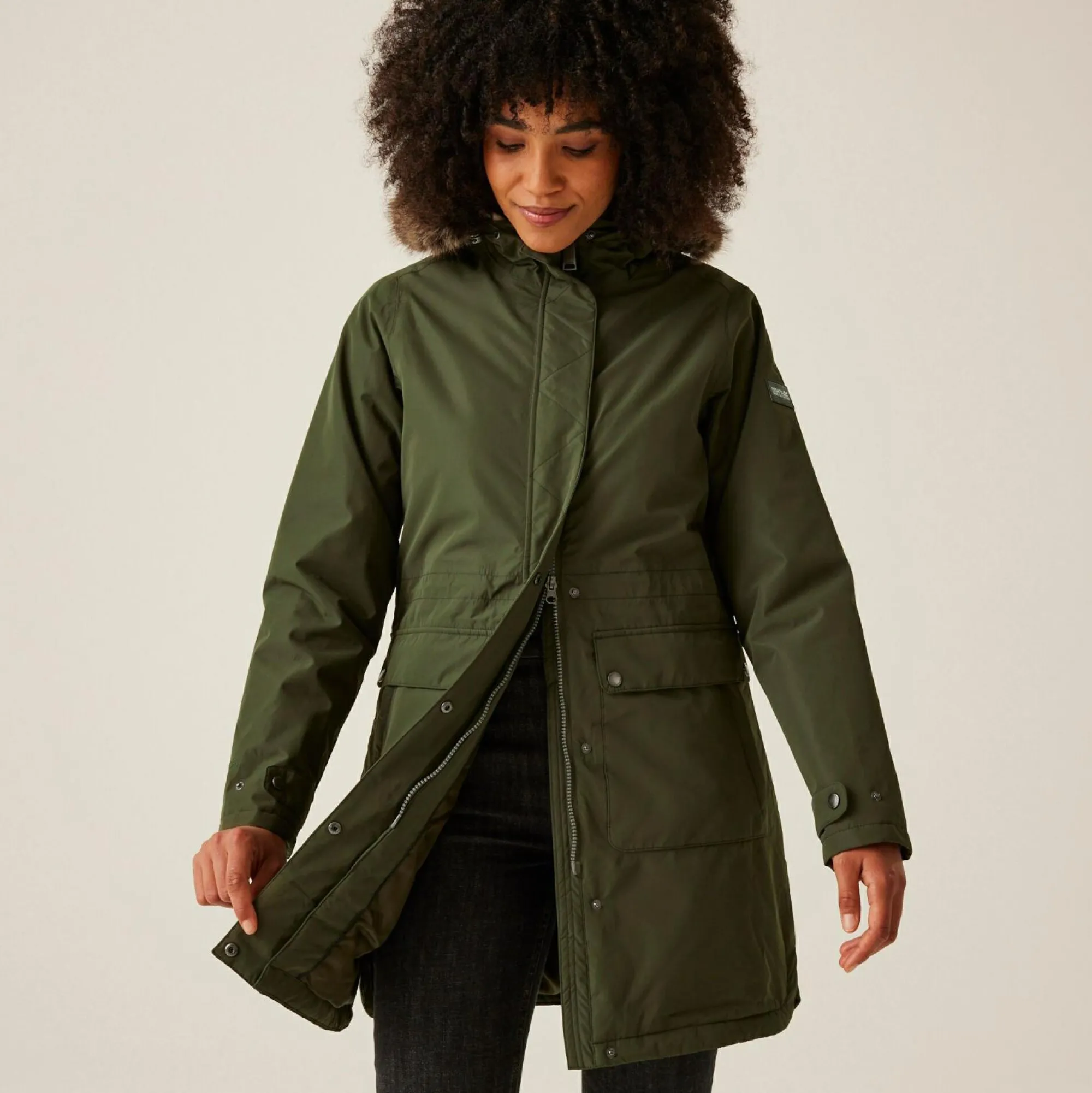 Women Regatta Waterproof Jackets<Women's Sabinka II Fur Trim Parka Jacket |