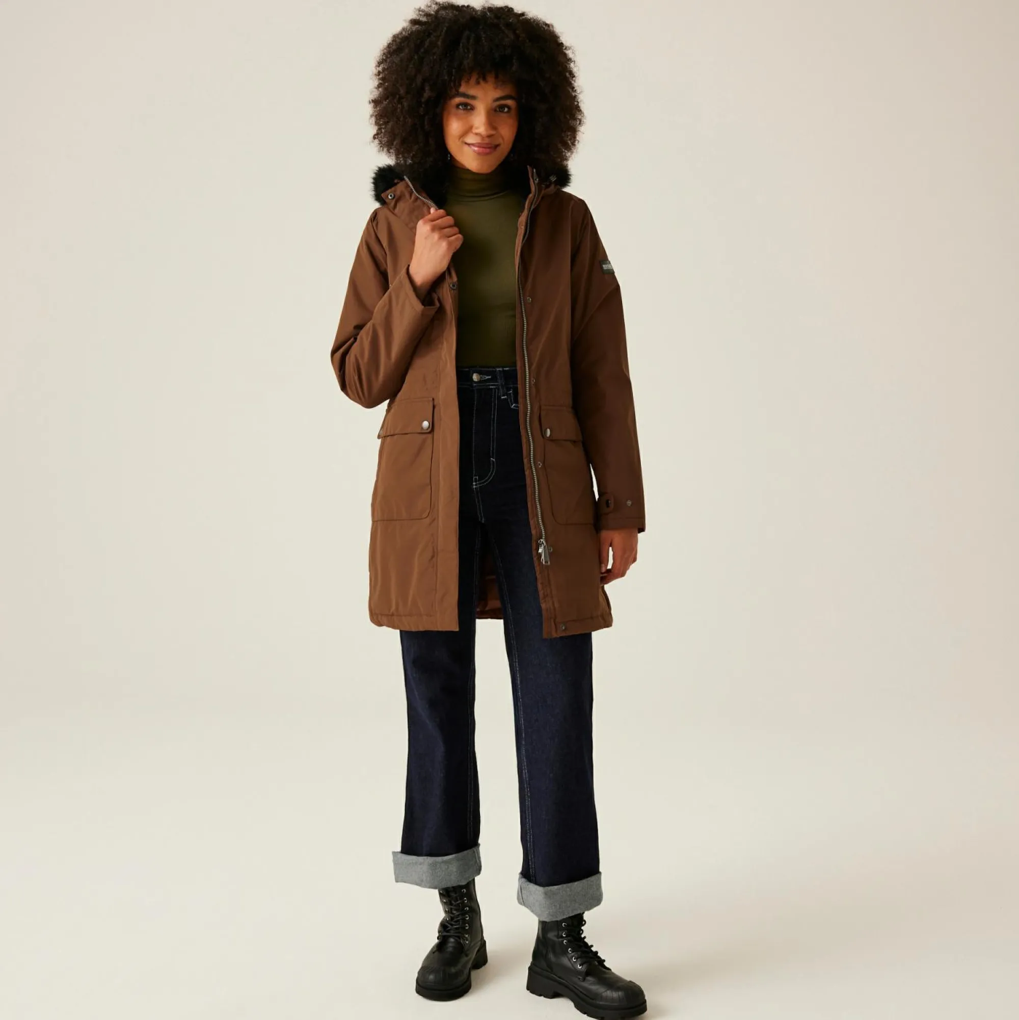Women Regatta Waterproof Jackets<Women's Sabinka II Fur Trim Parka Jacket |
