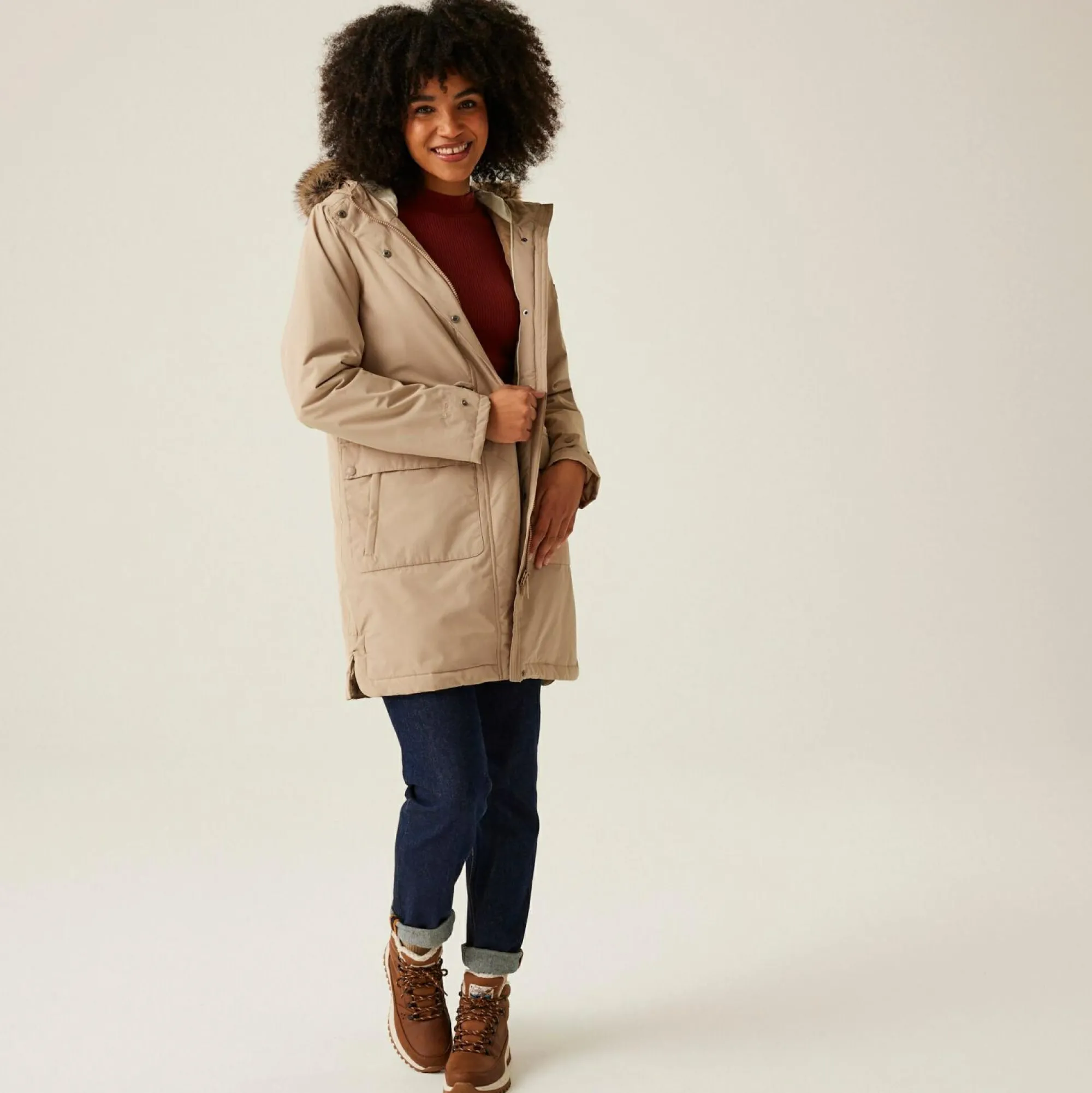 Women Regatta Waterproof Jackets<Women's Sabinka II Fur Trim Parka Jacket |