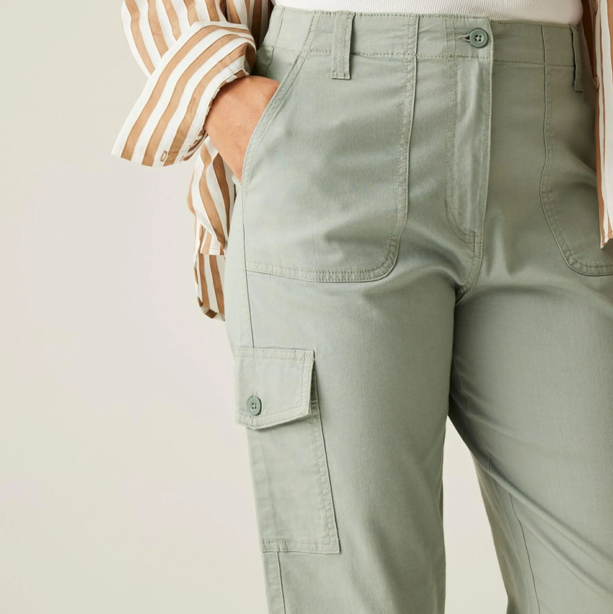 Women Regatta Festival|Casual Trousers<Women's Shorebella Capri Trousers |
