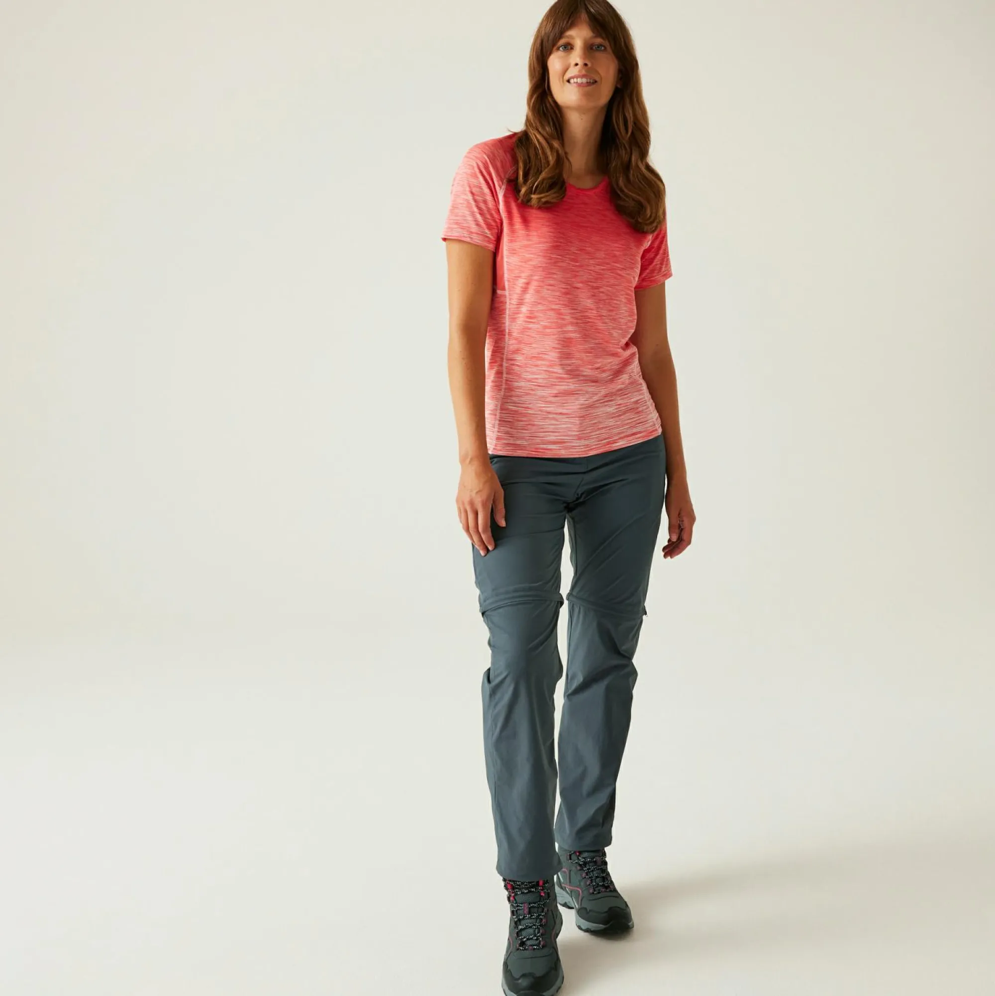 Women Regatta Walking Trousers|Festival<Women's Travel Light II Zip Off Packaway Trousers |