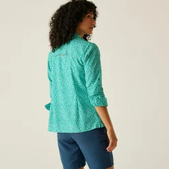 Women Regatta Shirts|T-Shirts<Women's Travel Packaway Long Sleeve Shirt |