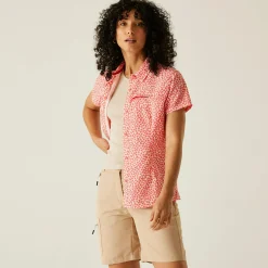 Women Regatta Shirts|T-Shirts<Women's Travel Packaway Short Sleeve Shirt |