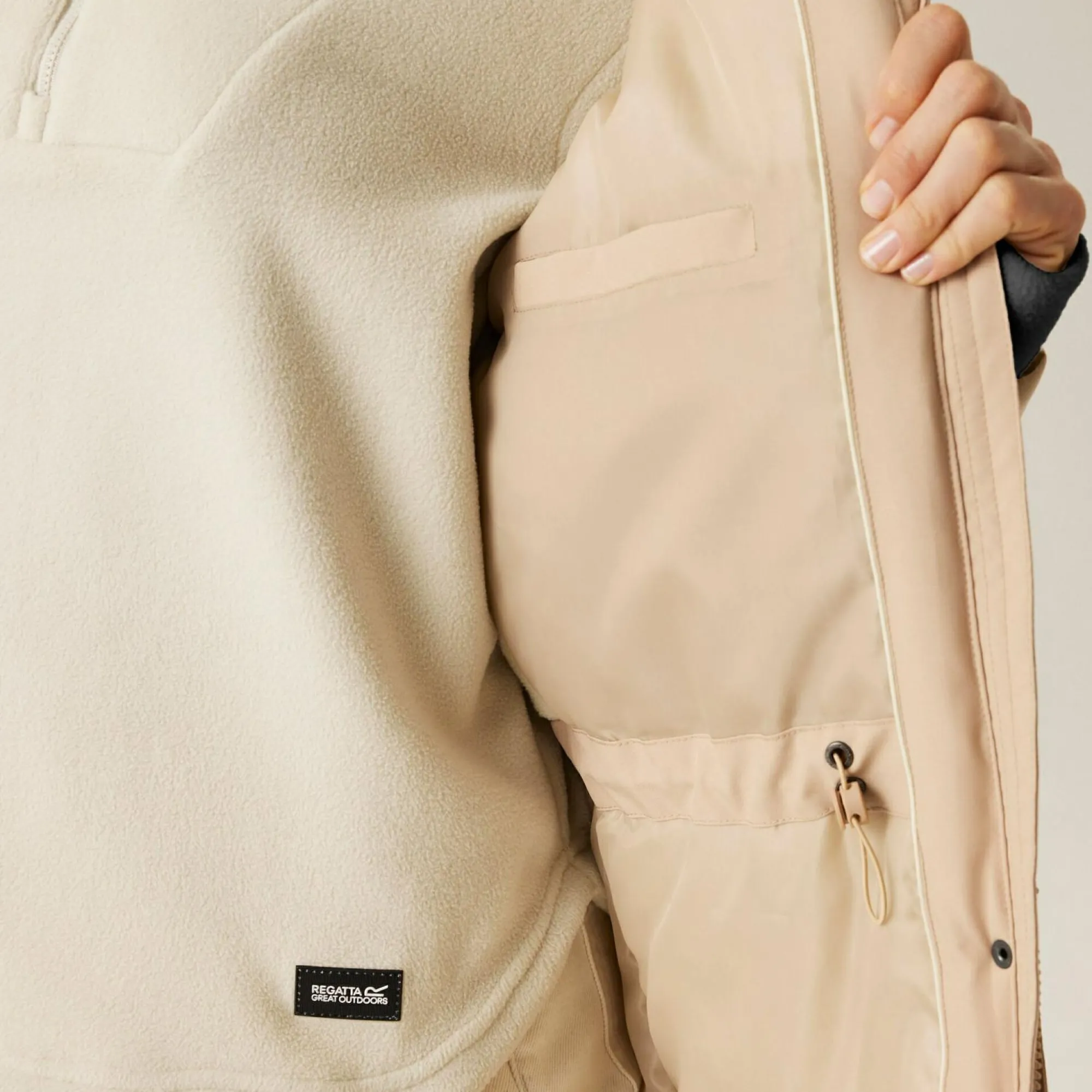 Women Regatta Waterproof Jackets<Women's Yarli Waterproof Longline Jacket |